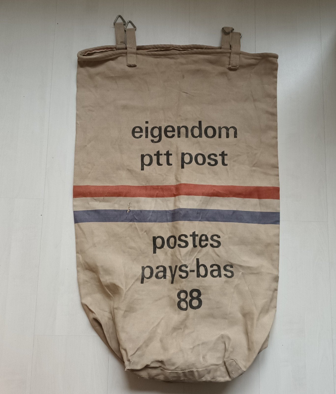 Vintage PTT Postzak - Authentiek Nederlands Erfgoed, Ophalen of Verzenden, Gebruikt