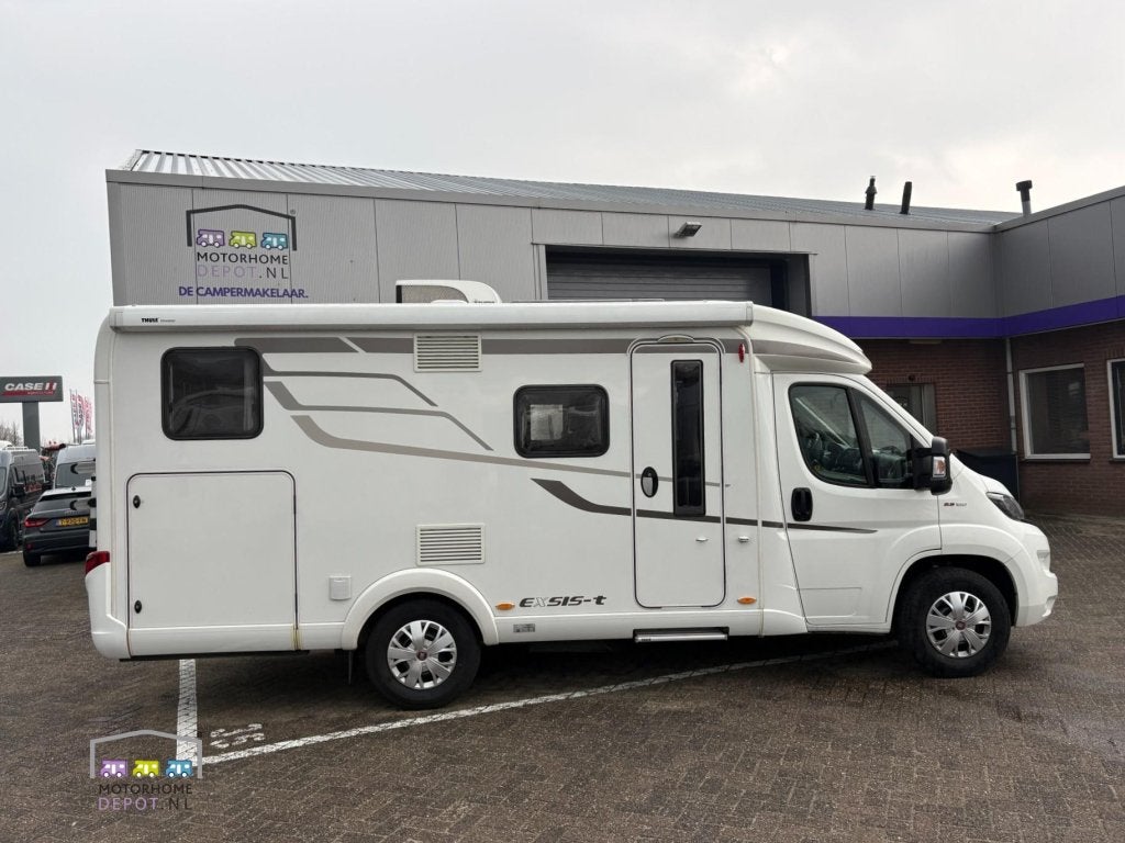 Hymer Exsis-T 474 Lengte bedden Nieuwstaat, Caravans en Kamperen, Campers, Automaat, Ringverwarming, 6 tot 7 meter, Bedrijf
