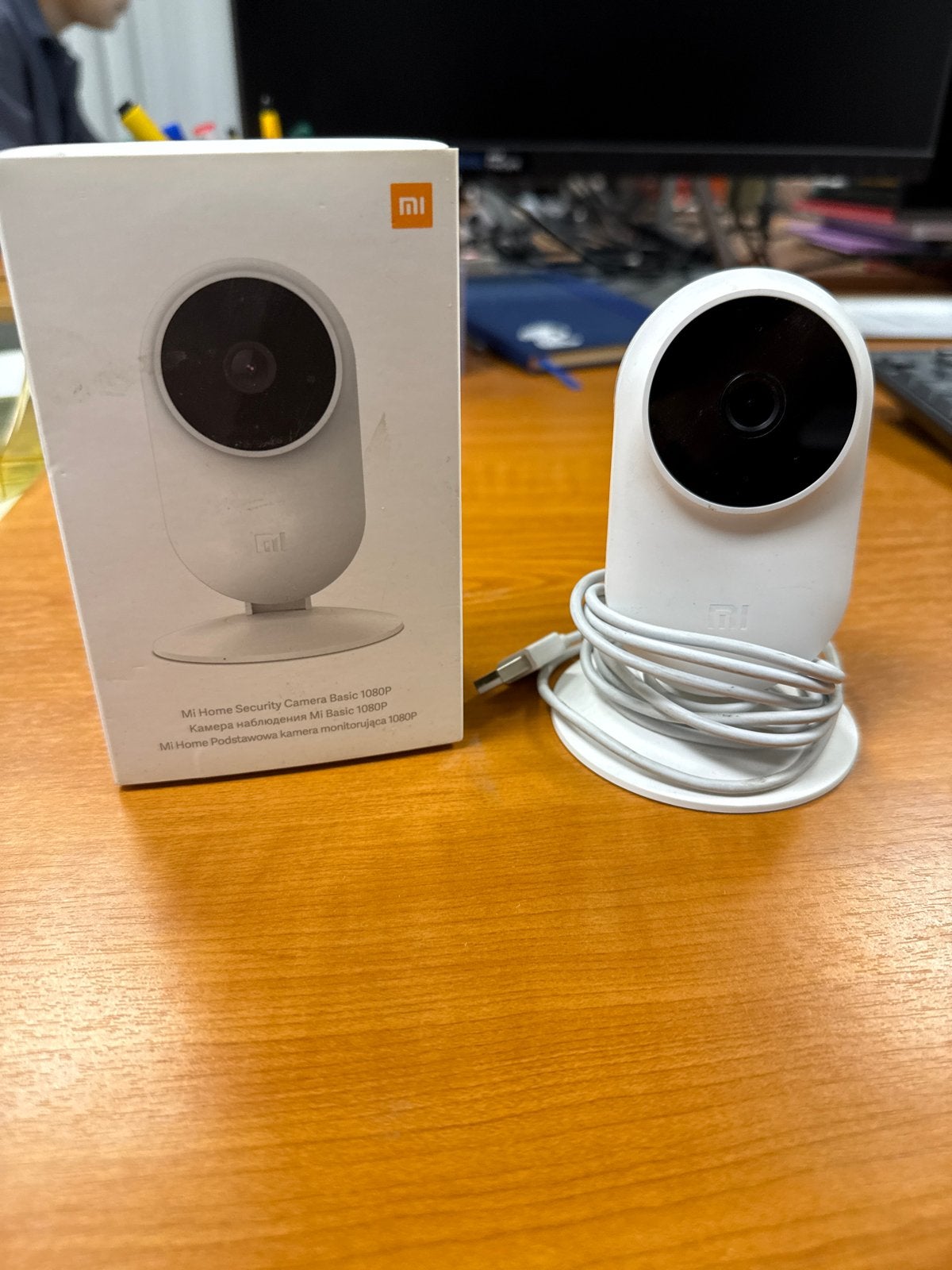 Xiaomi Mi Home Security Camera Basic 1080p - Zo goed als nie, Ophalen, Zo goed als nieuw, Binnencamera