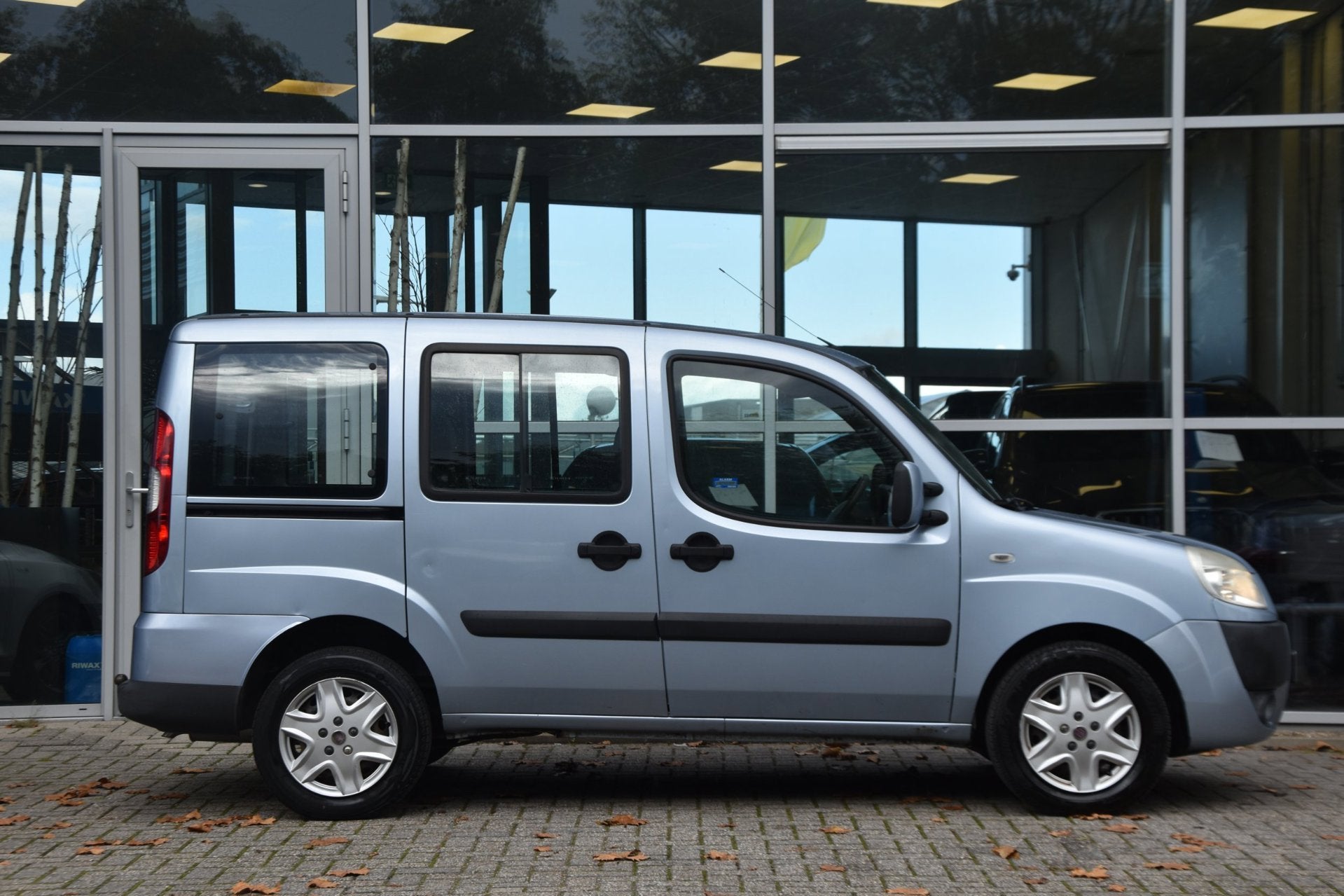 Fiat Doblò 1.4 Dynamic | 5 Persoons | Airco | Cruise | Trek, Stof, Gebruikt, 4 cilinders, Blauw