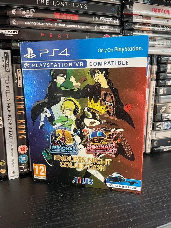 Persona Endless Night Collection Playstation 4, 1 speler, Ophalen of Verzenden, Zo goed als nieuw, Role Playing Game (Rpg)