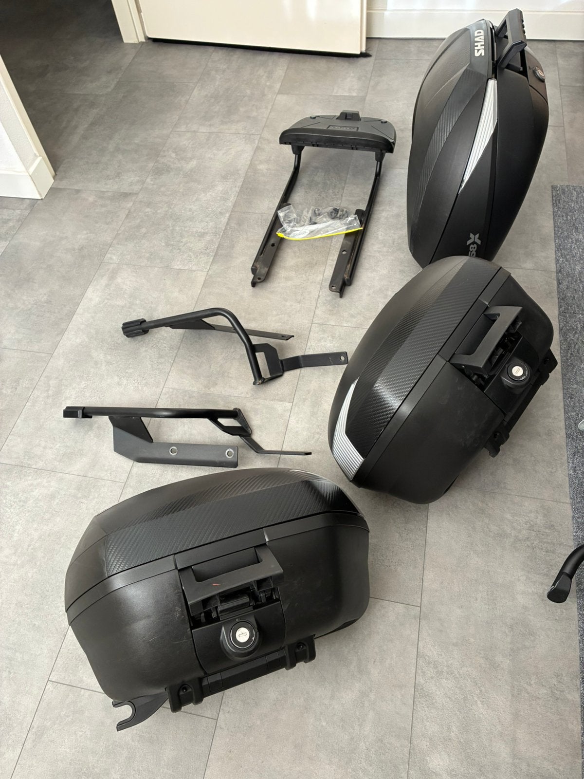 Set koffers yamaha xsr 900, Ophalen, Zo goed als nieuw
