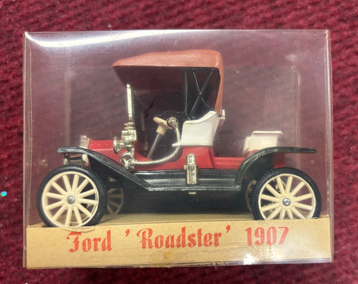 Miniatuur Ford Roadster 1907 - Minialuxe ECH. 1/43, Ophalen of Verzenden, Nieuw, Auto, Overige merken