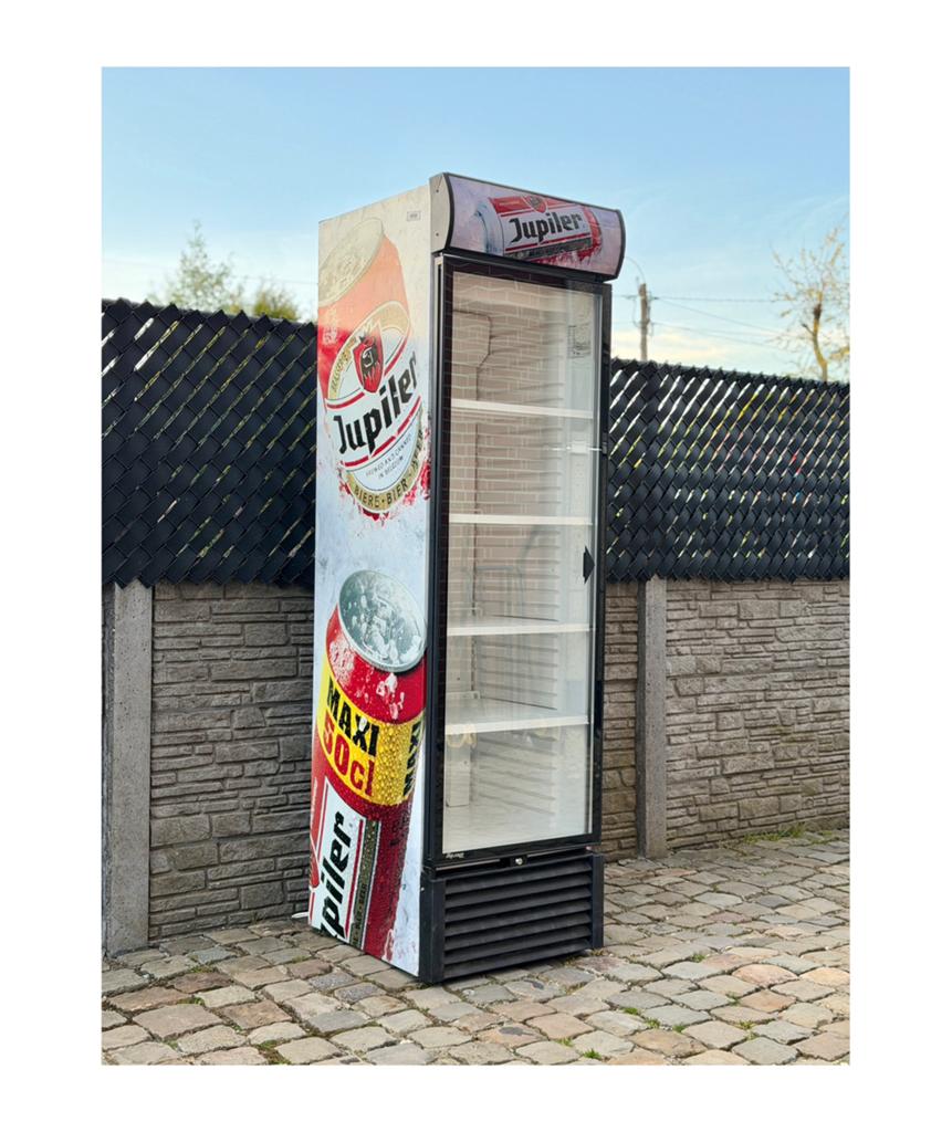 Jupiler drankkoelkast  (Horeca) glazen deur, Ophalen of Verzenden, Gebruikt