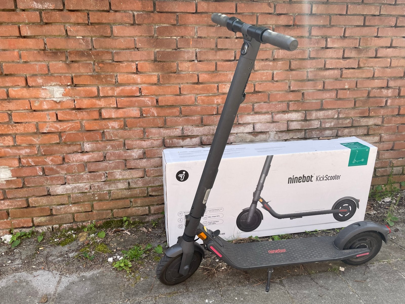 Segway Ninebot KickScooter e25e Electrische step, Fietsen en Brommers, Steps, Gebruikt, Elektrische step (E-scooter), Ophalen of Verzenden