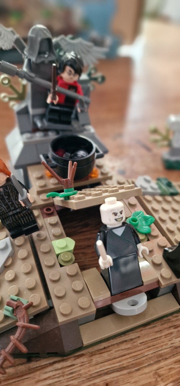 Lego Harry Potter "The Rise of Voldemort" compleet 75965, Ophalen of Verzenden, Zo goed als nieuw