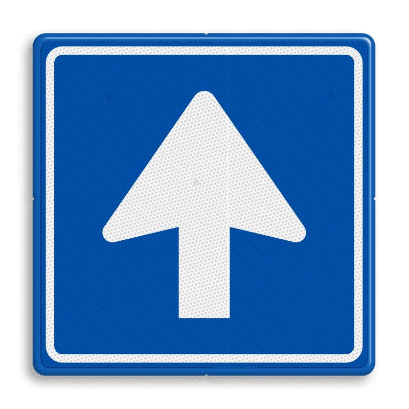 Verkeersbord RVV C03 - Eenrichtingsweg, Ophalen of Verzenden