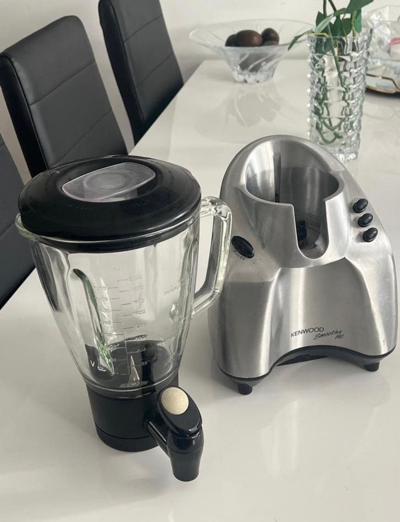 Kenwood Smoothie Pro Blender – Krachtig & in goede staat, Witgoed en Apparatuur, Ophalen of Verzenden, Zo goed als nieuw, Blender