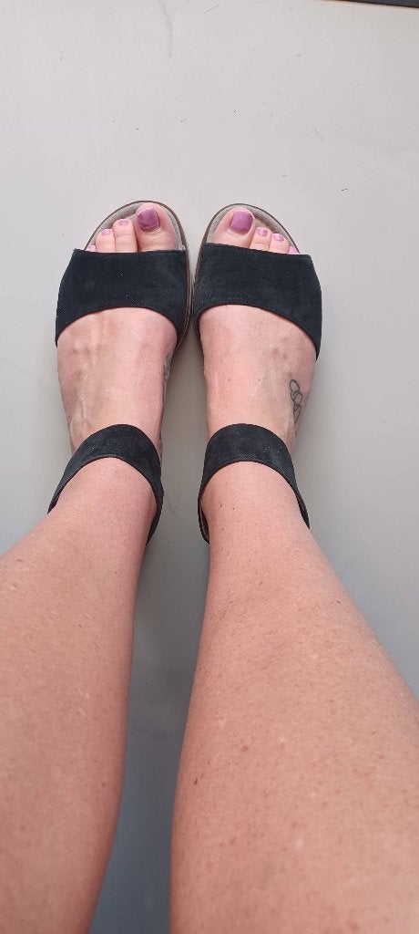 Sandalen gabor 43 veelgedragen!, Kleding | Dames, Schoenen, Verzenden, Zwart, Gabor, Sandalen of Muiltjes