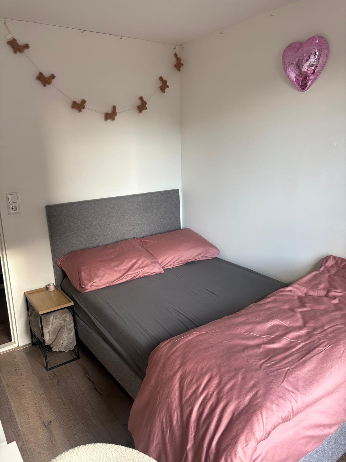 Boxspring Cisano 1,20 x 2,00 van Beter Bed, Tweepersoons, Ophalen of Verzenden, Zo goed als nieuw, 120 cm