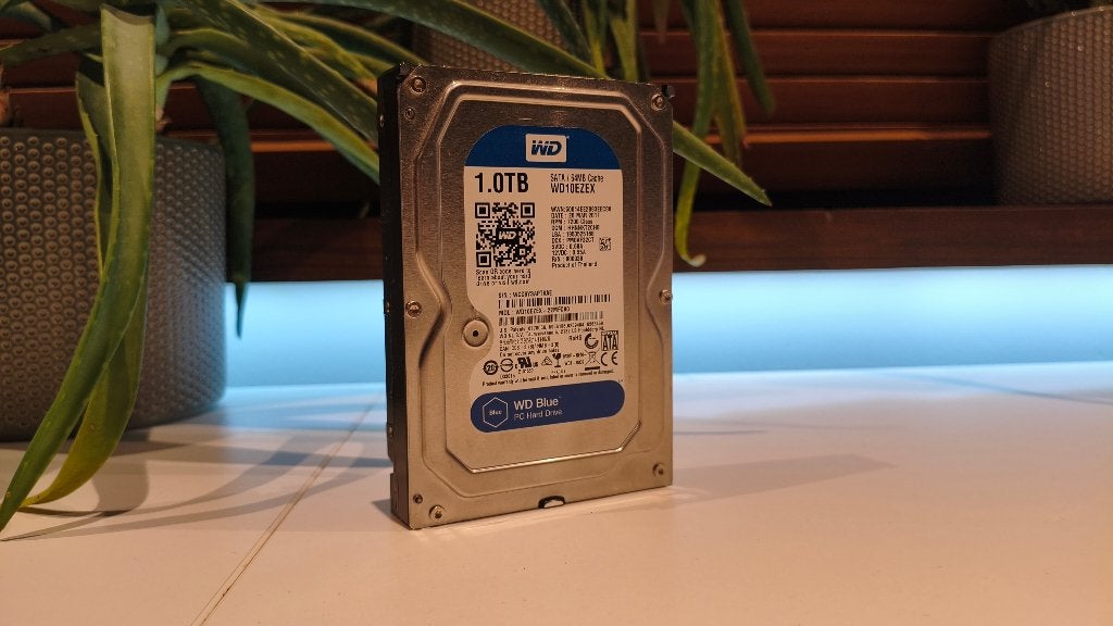 WD Blue 1TB Harde Schijf / HDD, Computers en Software, Harde schijven, Intern, Zo goed als nieuw, Desktop, 1000GB