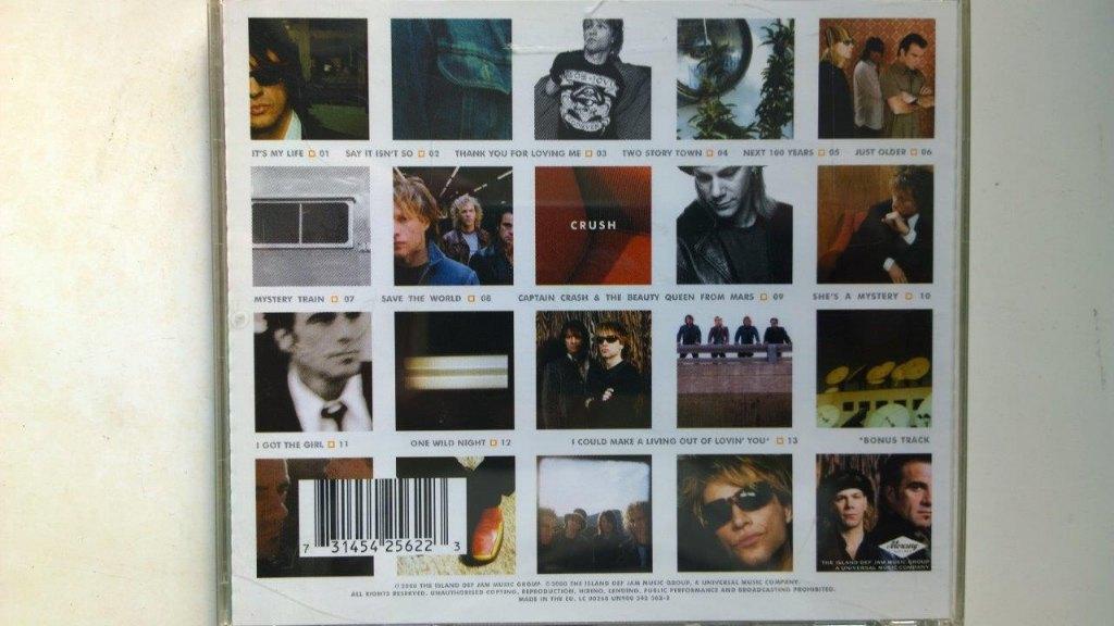 Bon Jovi - Crush, Ophalen of Verzenden, Zo goed als nieuw, Poprock