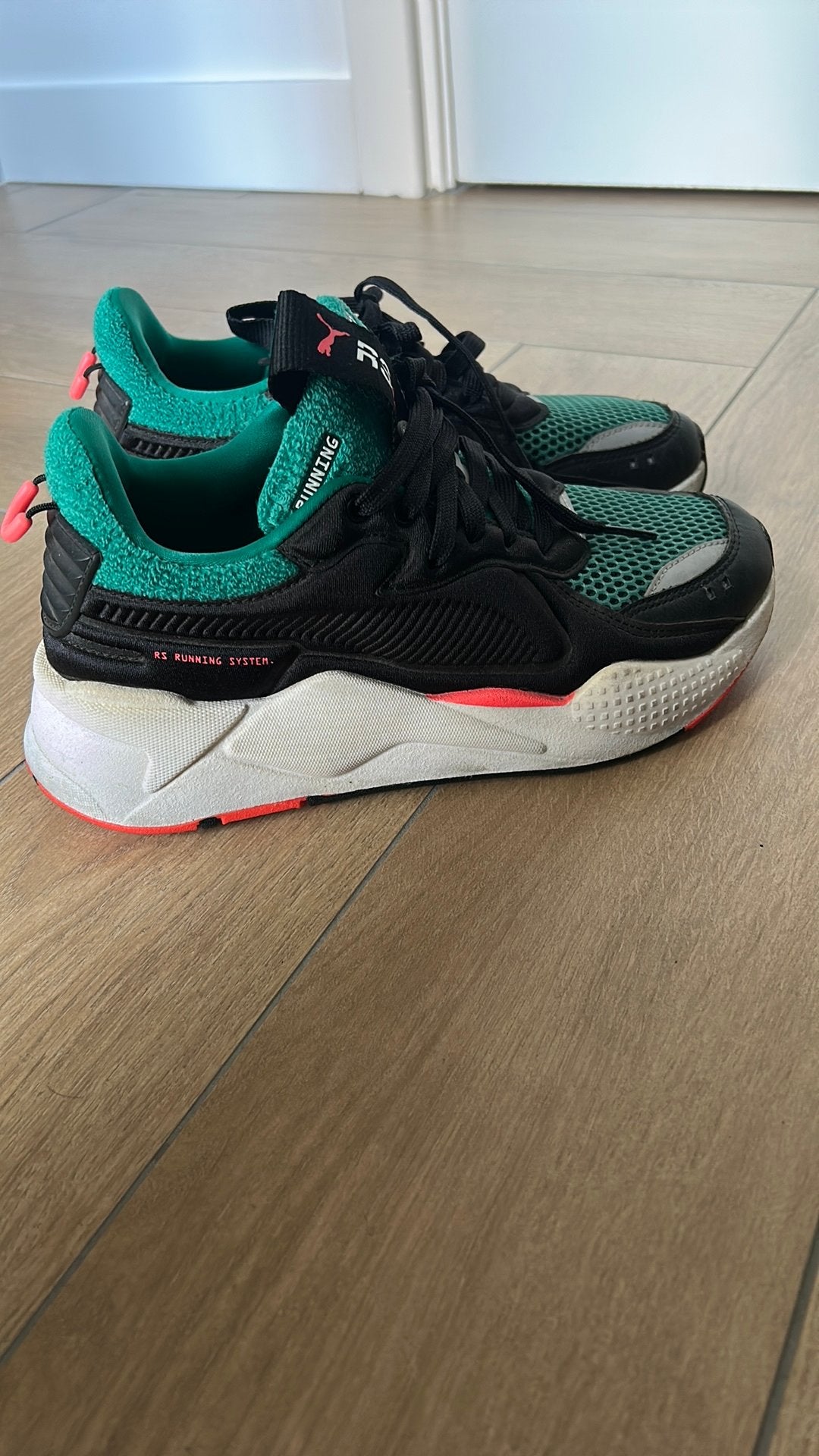 Puma RS-X Softcase sneakers maat 38.5, Zwart, Ophalen of Verzenden, Sneakers of Gympen, Gedragen