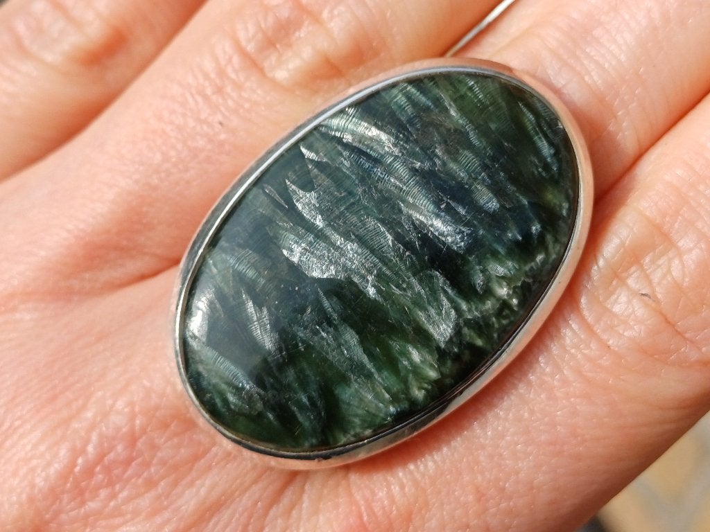 Vanoli Imposante 925 zilveren ring met serafiniet maat 20, Sieraden, Tassen en Uiterlijk, Ringen, Daiva1973@hotmail.com, Vanoli