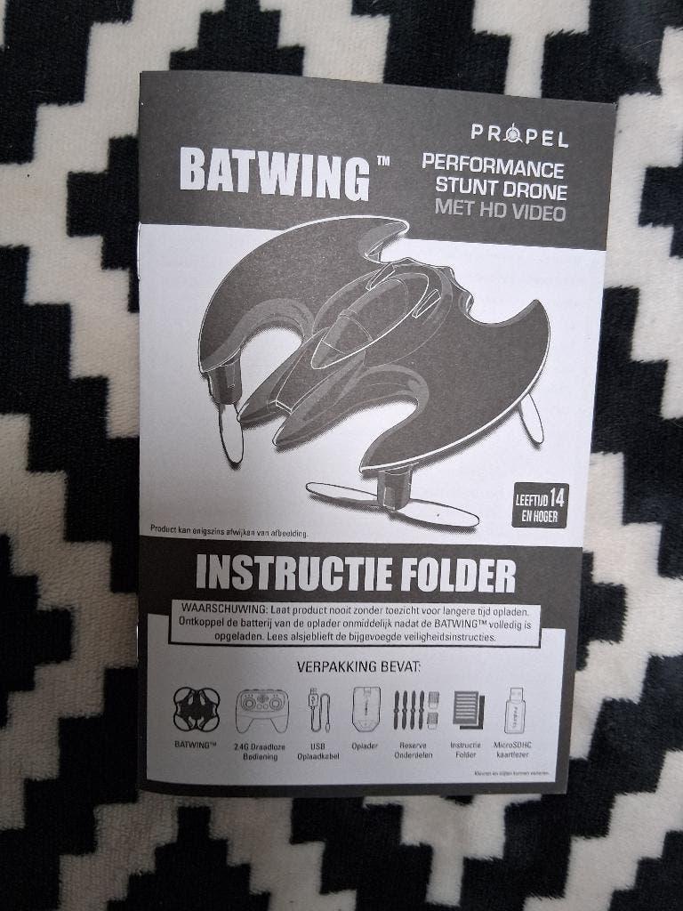 Batwing drone, Elektro, Quadcopter of Multicopter, Nieuw, Ophalen of Verzenden