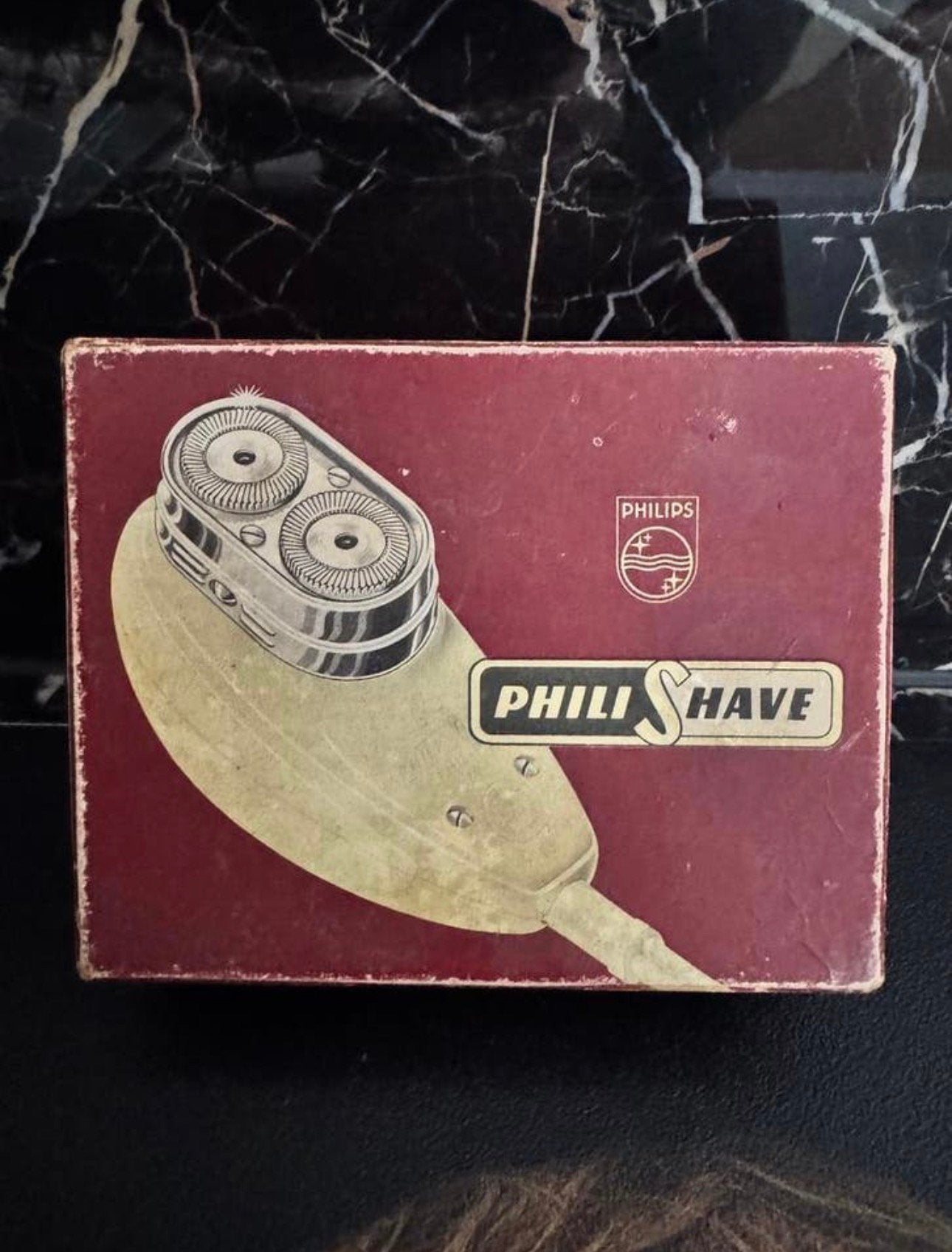 Vintage Philipshave scheerapparaat., Ophalen of Verzenden, Gebruikt, Scheren en Epileren