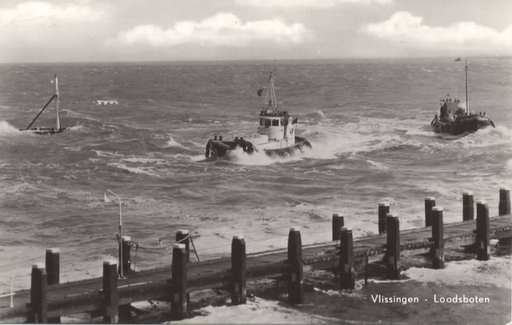 Vlissingen Loodsboten, Verzenden, 1960 tot 1980, Gelopen, Zeeland