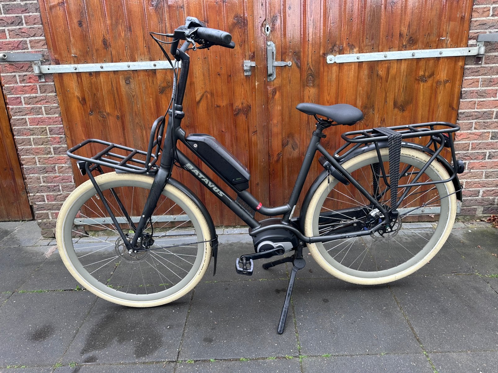Batavus quip damesfiets met bosch middenmotor, Fietsen en Brommers, 51 tot 55 cm, Ophalen, Zo goed als nieuw, Batavus