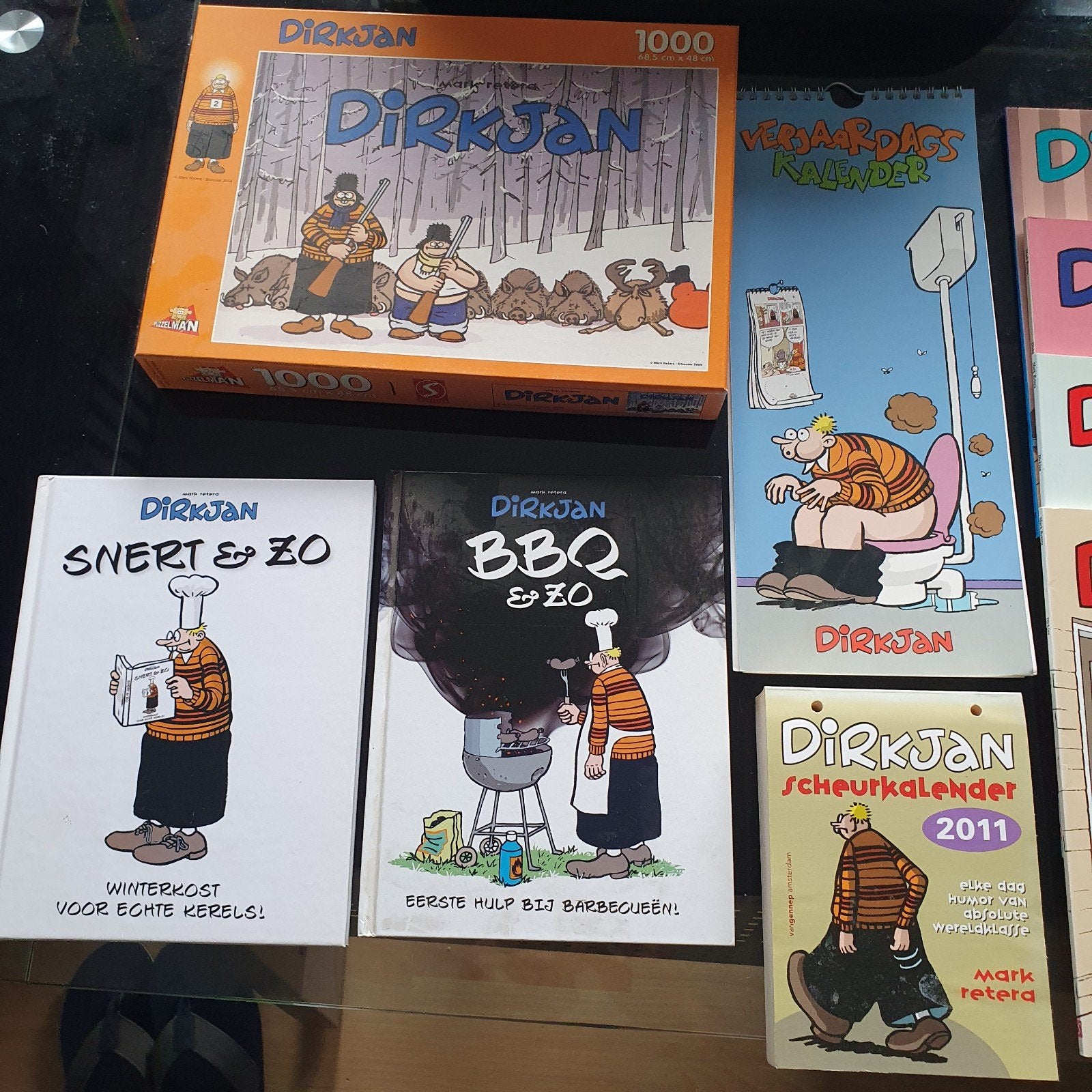 DirkJan kalender, kookboeken en puzzel, Boeken, Stripboeken, Eén stripboek, Ophalen of Verzenden