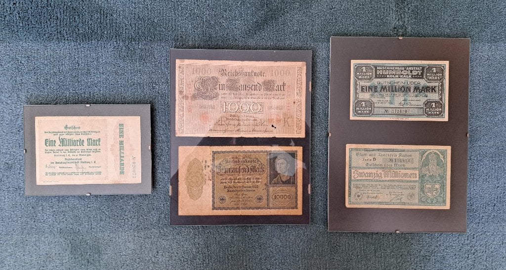 Gutschein uber Mark  en Reichsbanknote, Ophalen of Verzenden, Duitsland