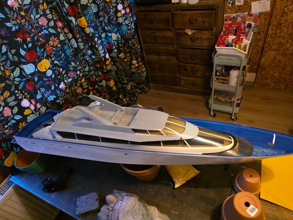 Robbe San Diego RC Jacht Project - Romp en Opbouw, Ophalen of Verzenden, Gebruikt, Groter dan 1:32, Overige merken