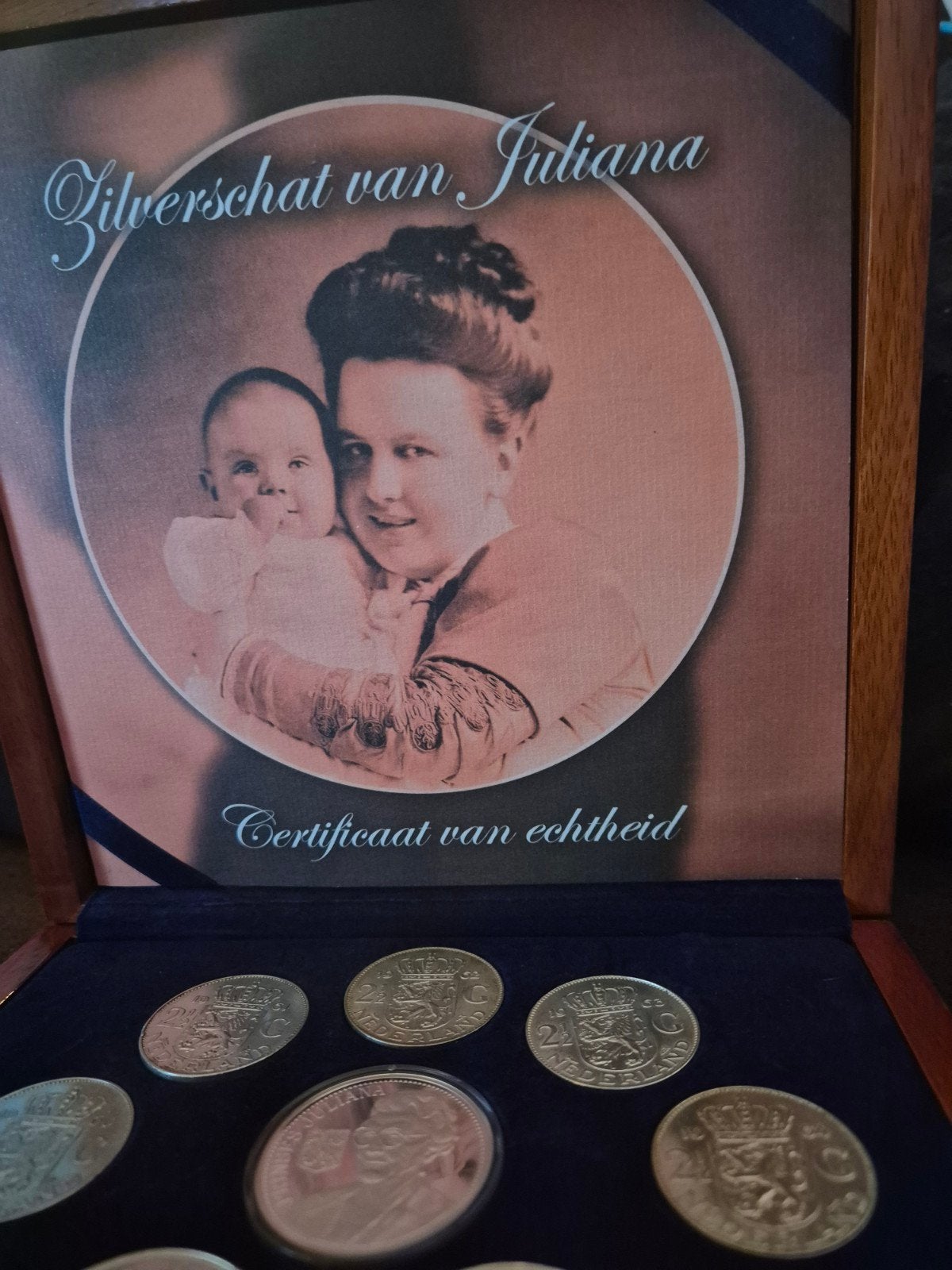 UNIEKE KANS ,DE ECHTE  ZILVERSCHAT JULIANA, Postzegels en Munten, Munten | Nederland, Ophalen of Verzenden, Vóór koninkrijk