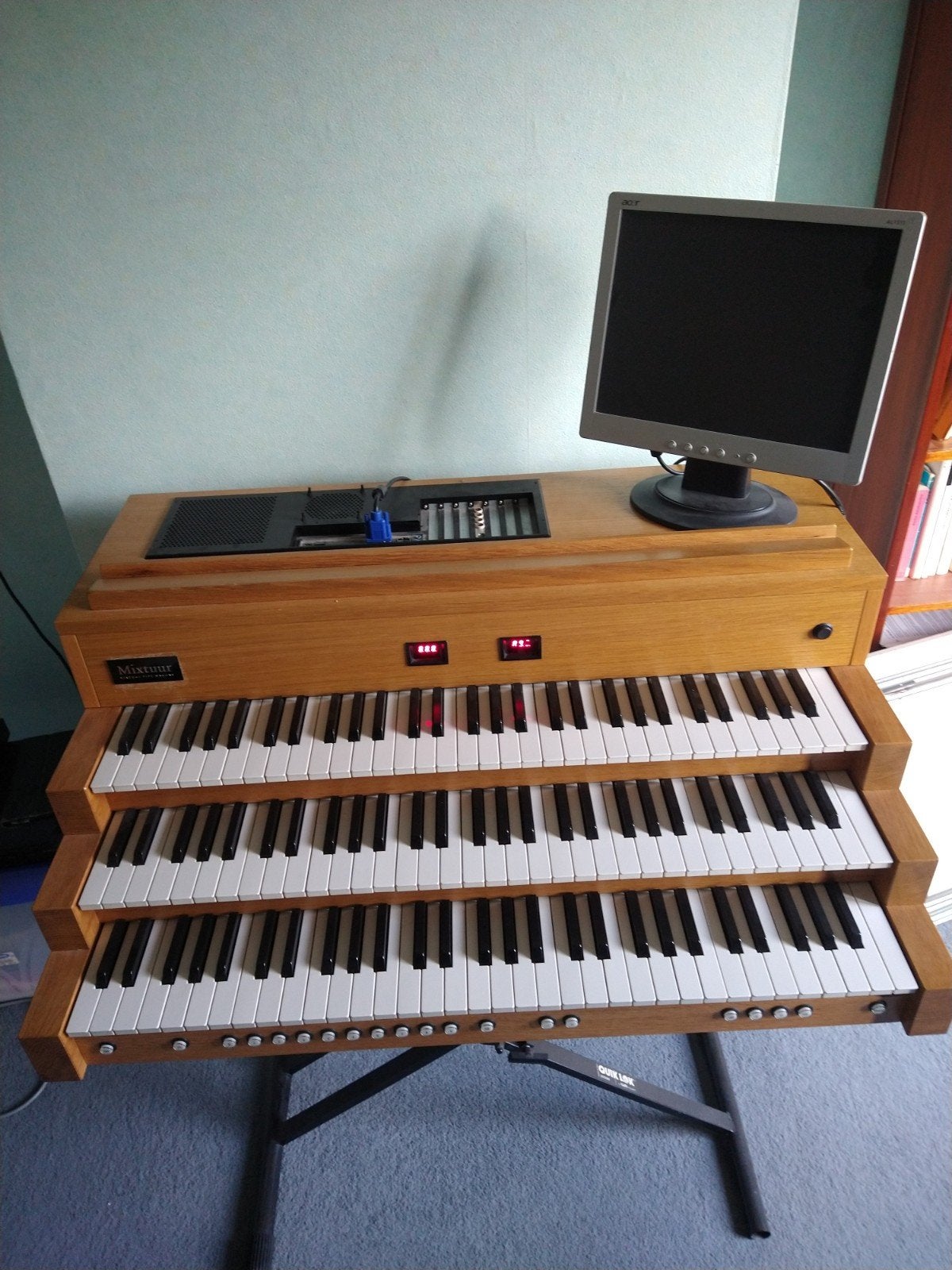 Hauptwerk Orgel met 3 klavieren - Zo goed als nieuw, Ophalen, Zo goed als nieuw, 3 klavieren, Orgel