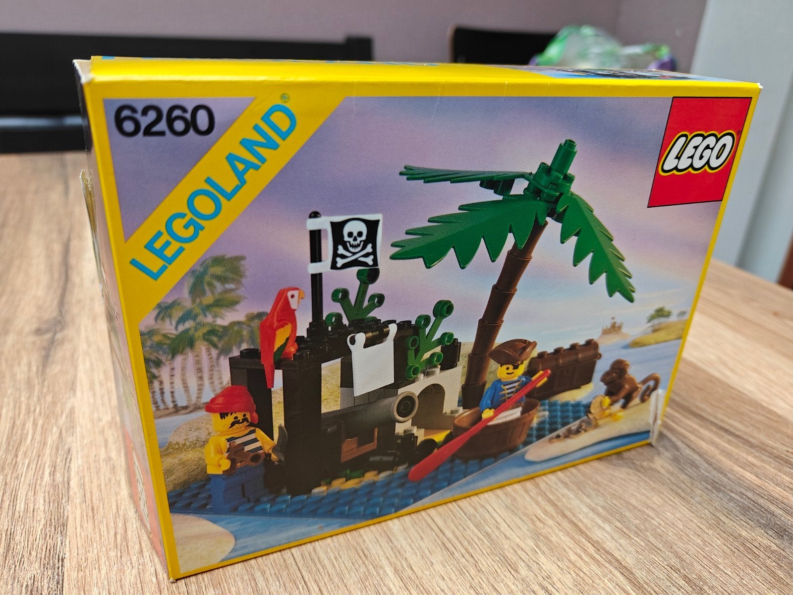 Lege doos LEGO Pirates 6260 Shipwreck Island, Gebruikt, Lego, Overige typen, Inclusief doos