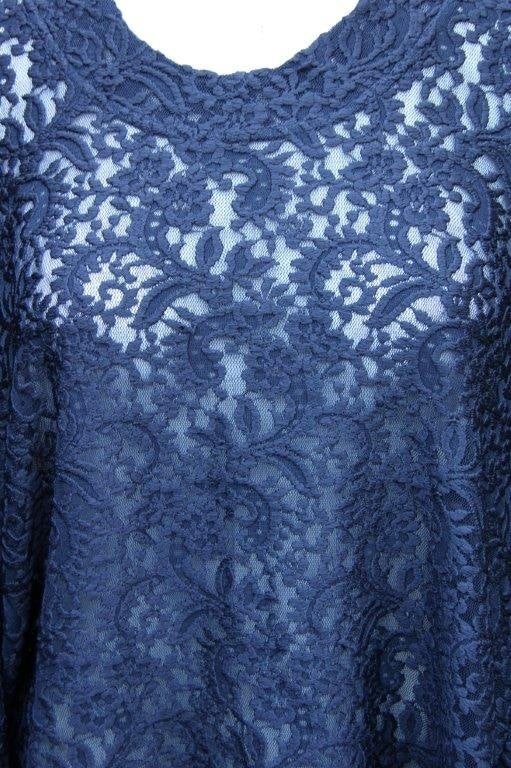 Tuniek zwart kant Magna apart 1mt Vaste prijs, Zwart, Maat 42/44 (L), Ophalen of Verzenden, Magna