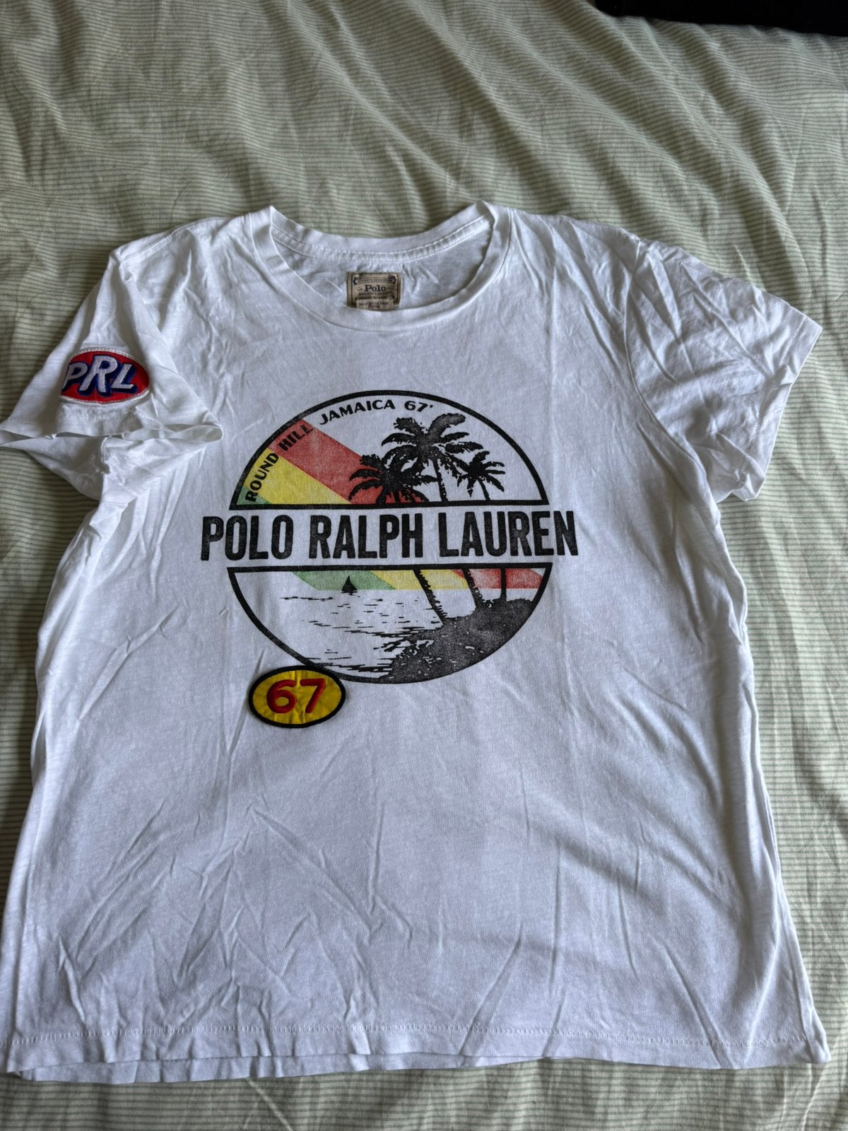 Polo ralph lauren tshirt maat l = 40., Ophalen of Verzenden, Zo goed als nieuw, Maat 38/40 (M), Korte mouw