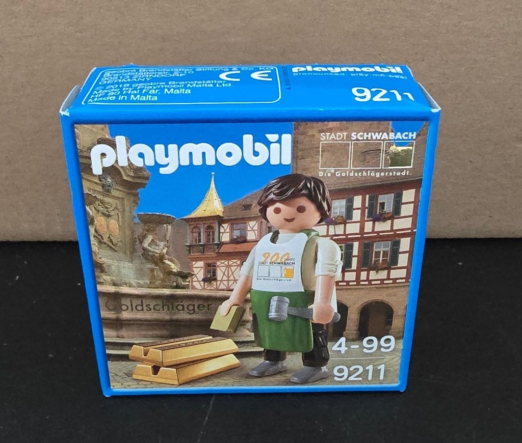 Playmobil 9211 Goudslager Limited Edition nieuw in doos, Kinderen en Baby's, Complete set, Nieuw, Ophalen of Verzenden, Figuren