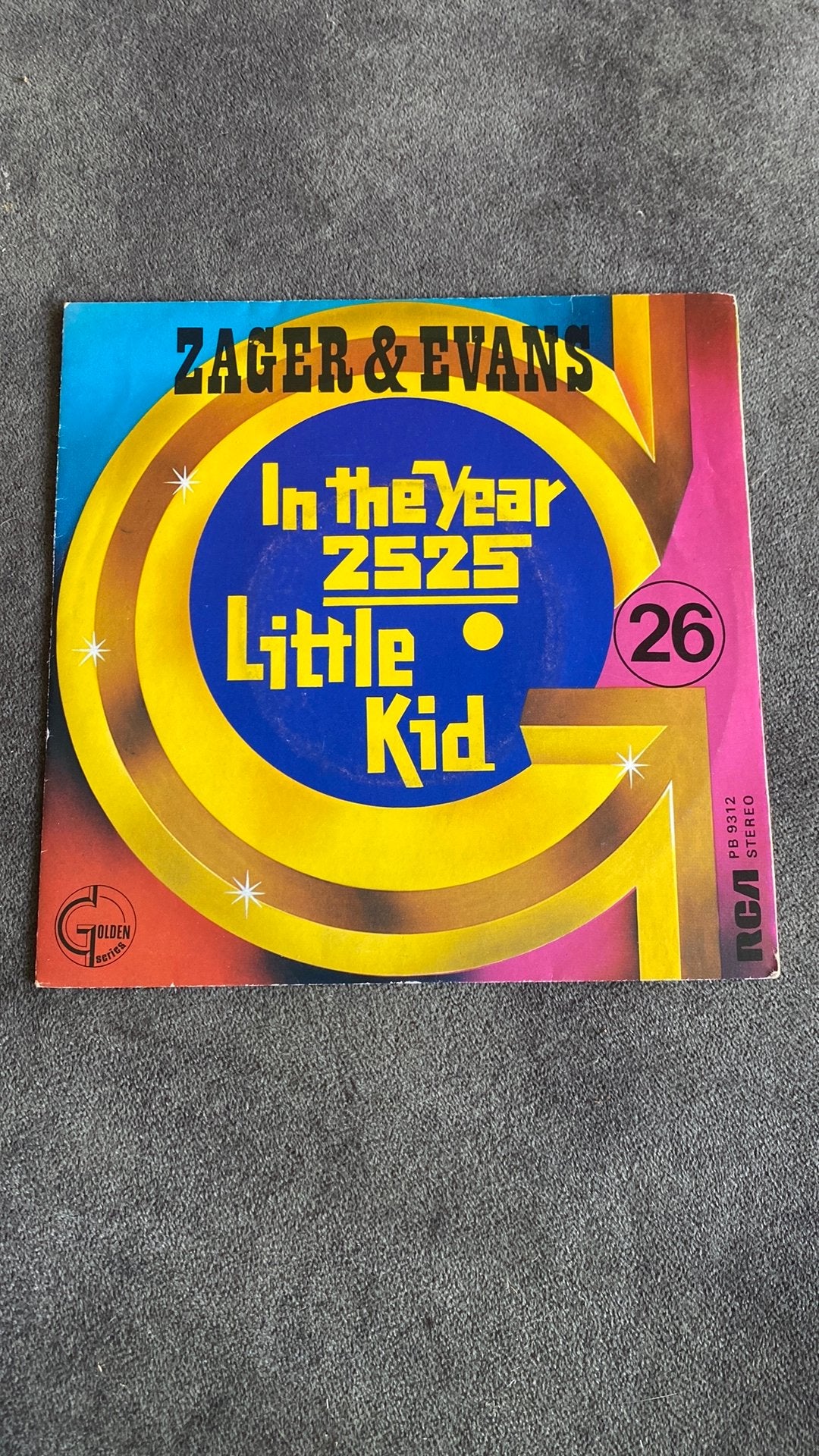 Vinyl single Zager & Evans - In the year 2525, Ophalen of Verzenden, Zo goed als nieuw, Pop