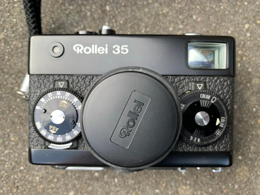 Rollei 35 Compact Camera met Flitser, Filters en Hoes, Ophalen of Verzenden, Gebruikt, Compact, Overige Merken