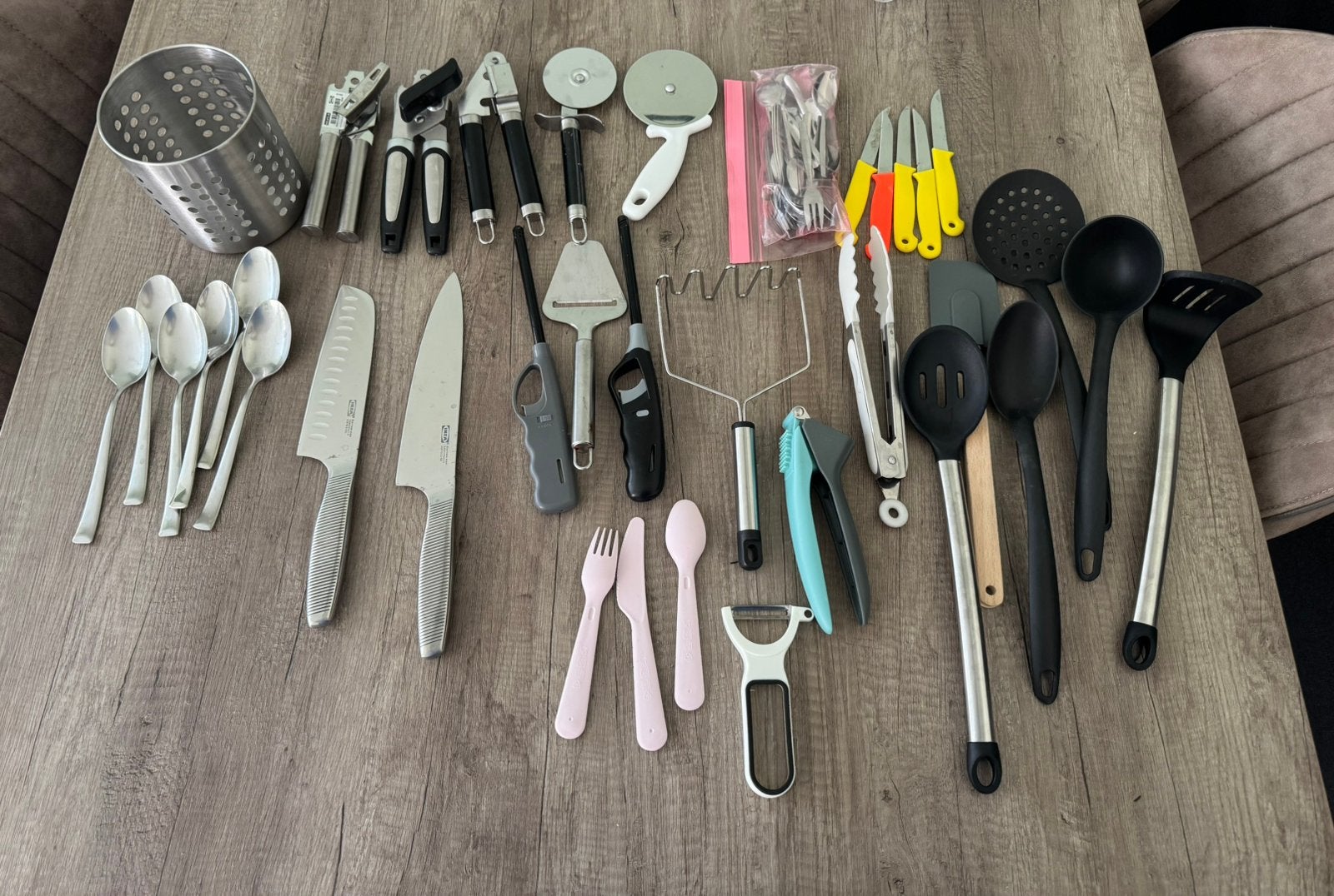 Diverse keuken benodigdheden, Ophalen, Gebruikt, Rvs of Chroom