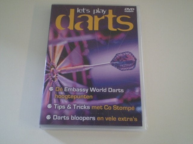 LET'S PLAY DARTS (HOOGTEPUNTEN van EMBASSY WORLD DARTS), Cursus of Instructie, Gebruikt, Alle leeftijden, Ophalen of Verzenden
