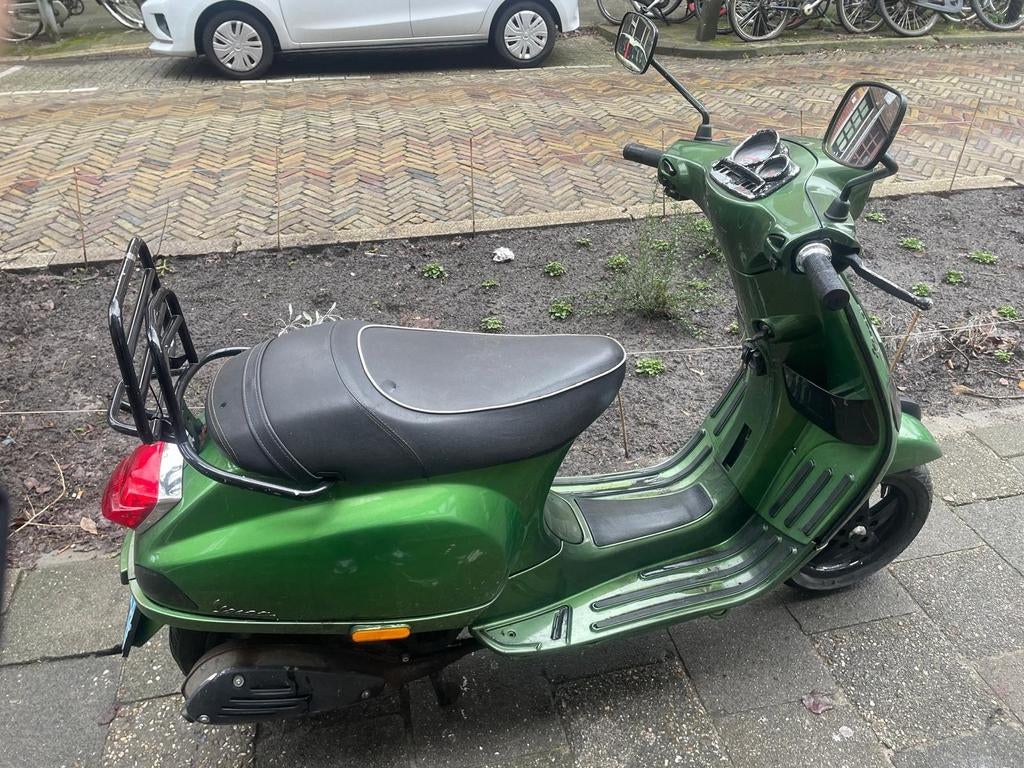 Nu of nooit Vespa S 50cc - Groen, Gebruikt, Maximaal 45 km/u, Vespa S, Ophalen of Verzenden
