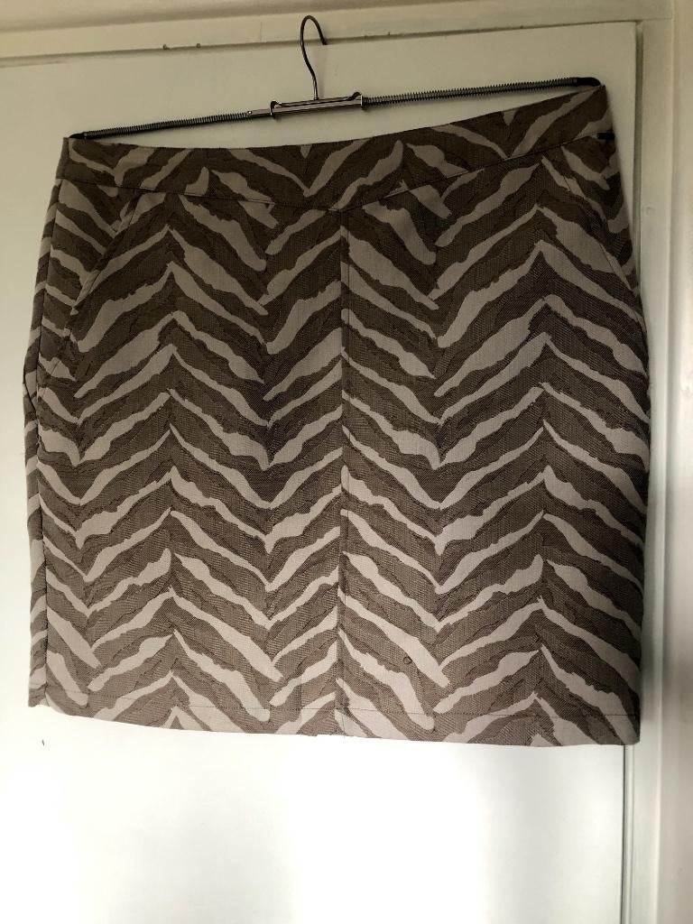 McGregor Zebraprint Rok - Maat M, Kleding | Dames, Maat 38/40 (M), Bruin, Ophalen of Verzenden, Zo goed als nieuw