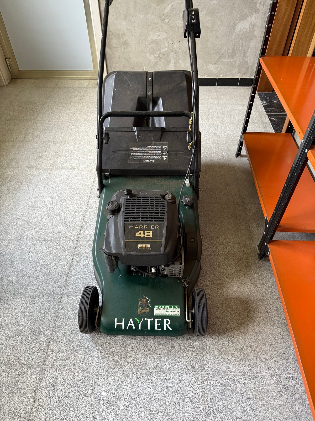 Hayter Harrier 48 Benzine Grasmaaier - Gebruikt, Ophalen, Cirkelmaaier, Gebruikt, 40 t/m 49 cm