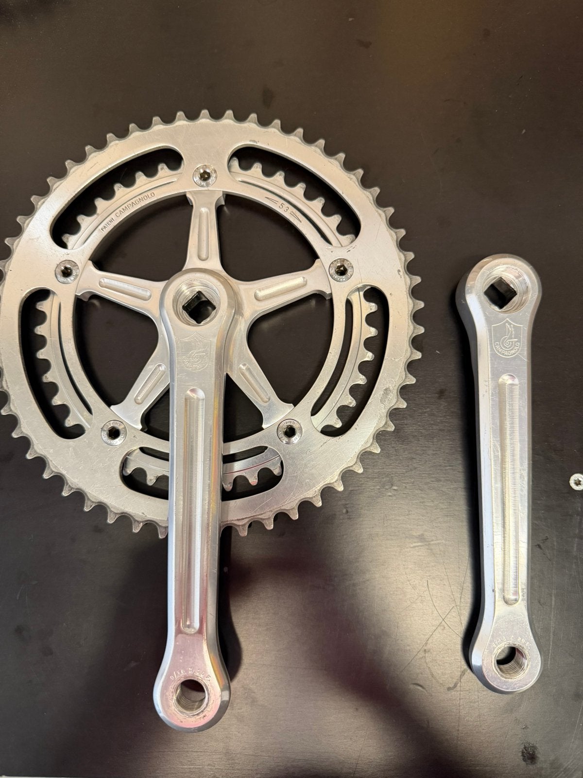 Campagnolo nuovo record crankstel, Ophalen of Verzenden, Zo goed als nieuw