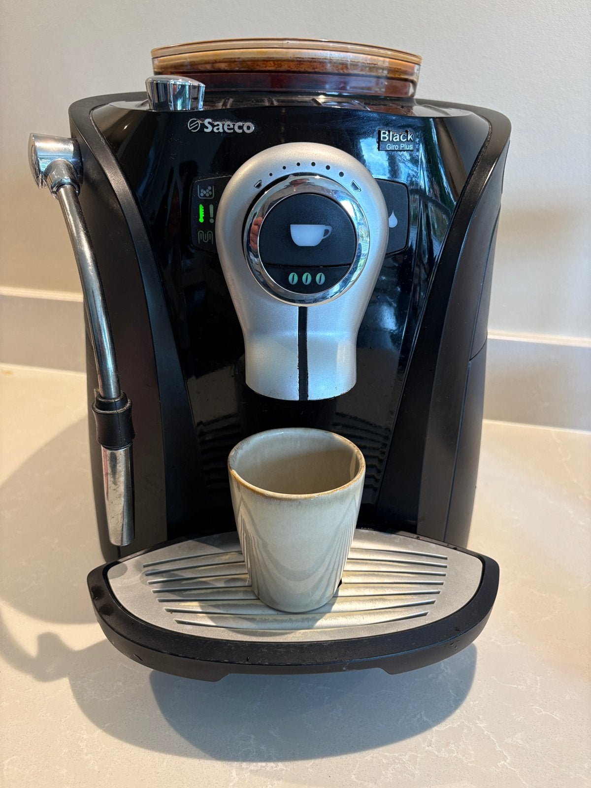 Saeco volautomatische bonenmachine, Ophalen, Gebruikt, Koffiemachine, Koffiebonen