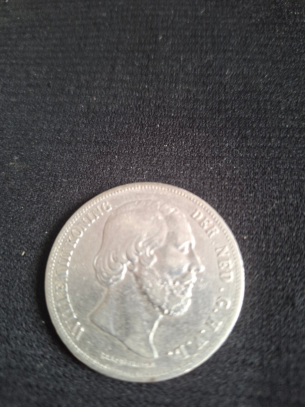 2 1/2 gulden Koning Willem 111.:  1852, Koning Willem III, Zilver, Ophalen of Verzenden, Losse munt
