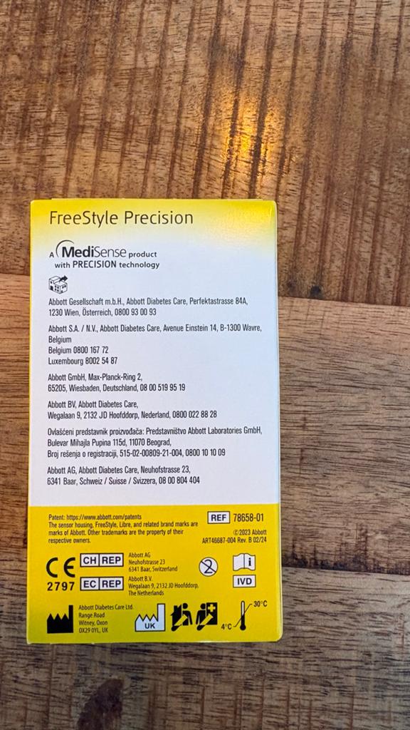 FreeStyle Precision Bloedglucose Teststrips (50 stuks), Diversen, Verpleegmiddelen, Ophalen of Verzenden, Nieuw