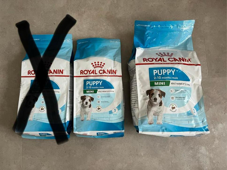 6 kg Royal Canin puppy mini en 10 zakjes puppy nat voer, Ophalen of Verzenden, Hond