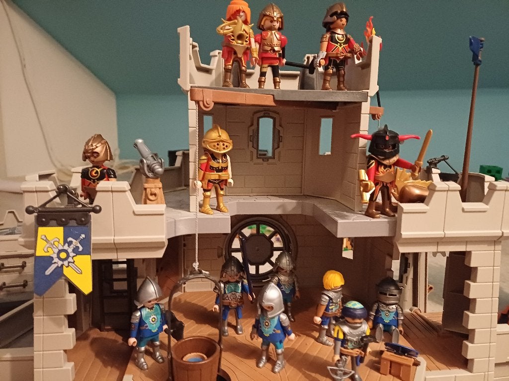 Playmobil Novelmore (veel speelplezier!), Ophalen, Gebruikt, Complete set, Kasteel/Fort