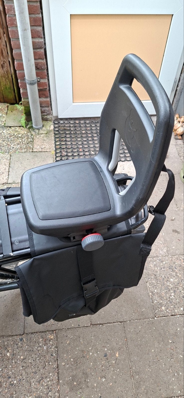 Qibble junior kinder fietszitje achter z.g.a.n. ook e-bike, Ophalen, Zo goed als nieuw