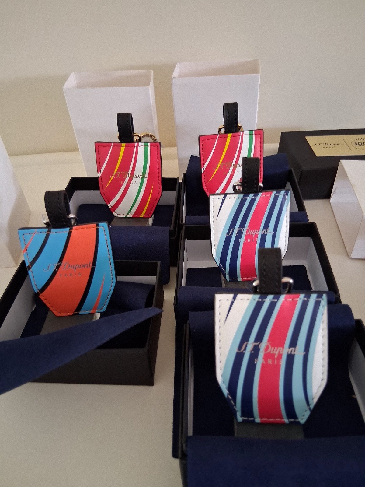 Dupont Sleutelhanger 24 Le Mans Full Set (NIEUW), Verzamelen, Ophalen of Verzenden, Nieuw, Aansteker