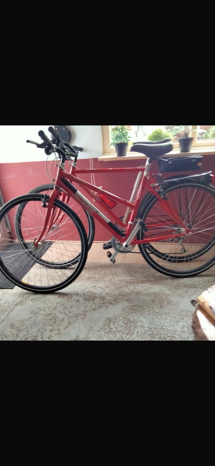 2 Jan Janssen sportfietsen - Rood, Shimano Exage 300LX, 28 inch, Gebruikt, Velgrem, Meer dan 20 versnellingen