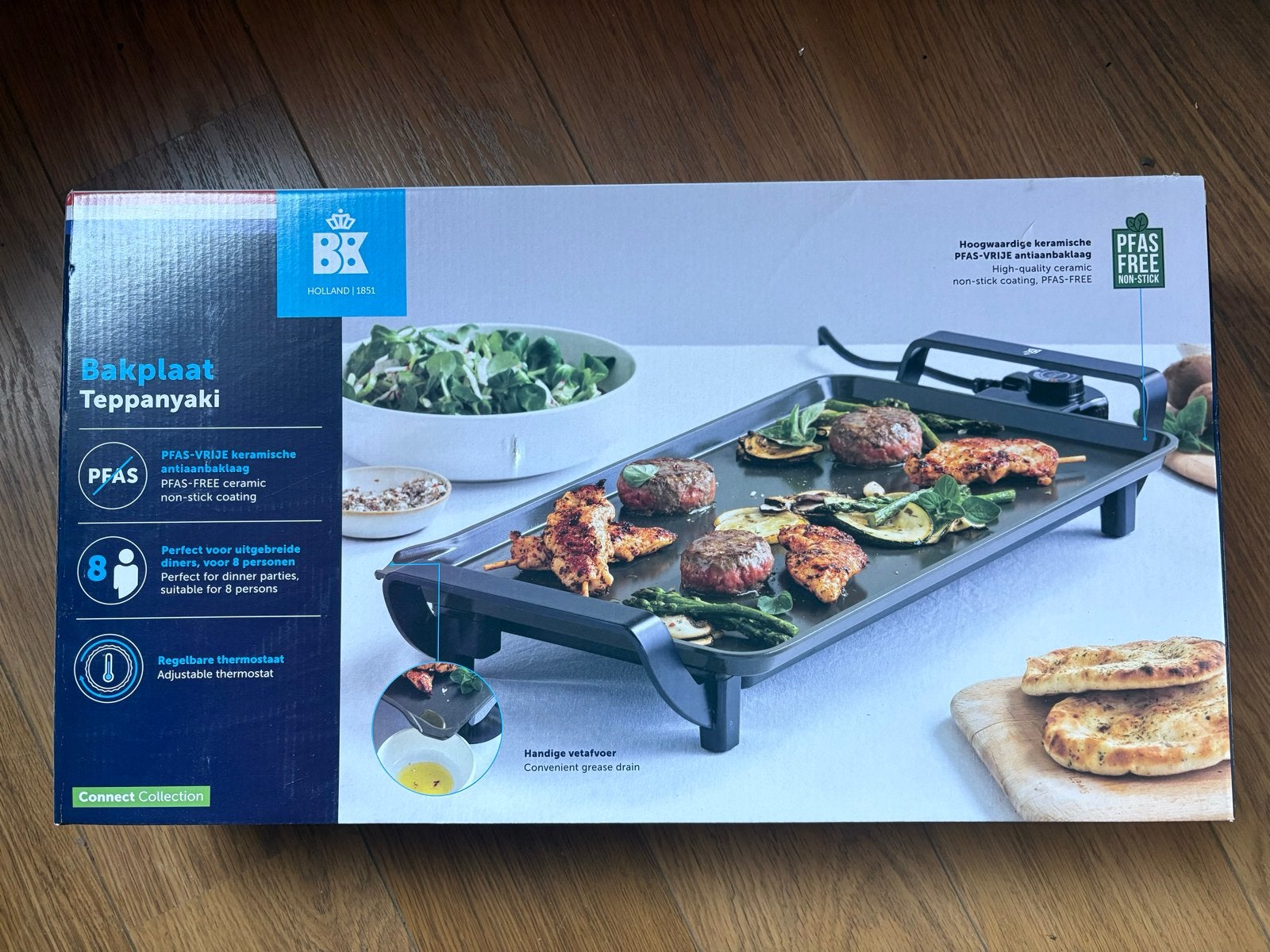 BK Teppanyaki Bakplaat - Nieuw in doos, Ophalen of Verzenden, Nieuw