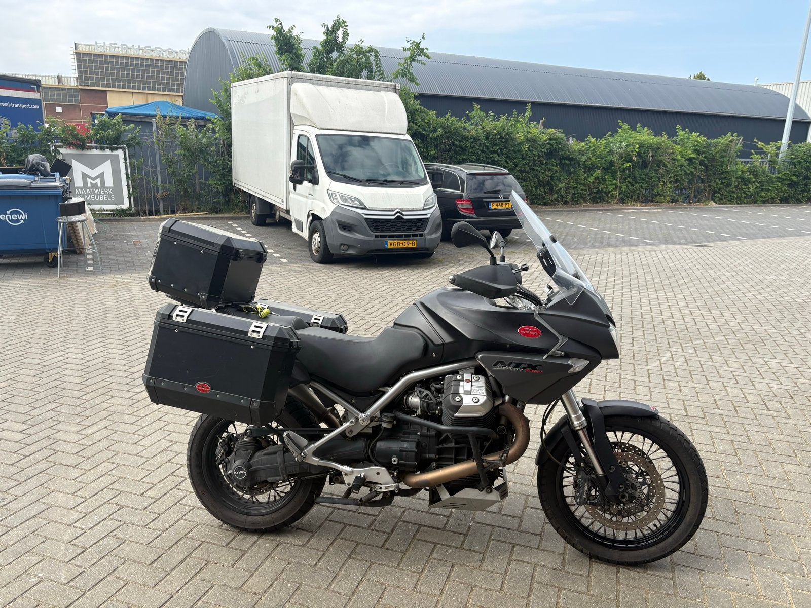 MOTO GUZZI 8v NTX Stelvio 1200 - Allroad Toermotor, 2 cilinders, Motorrijbewijs A, Gebruikt, Particulier