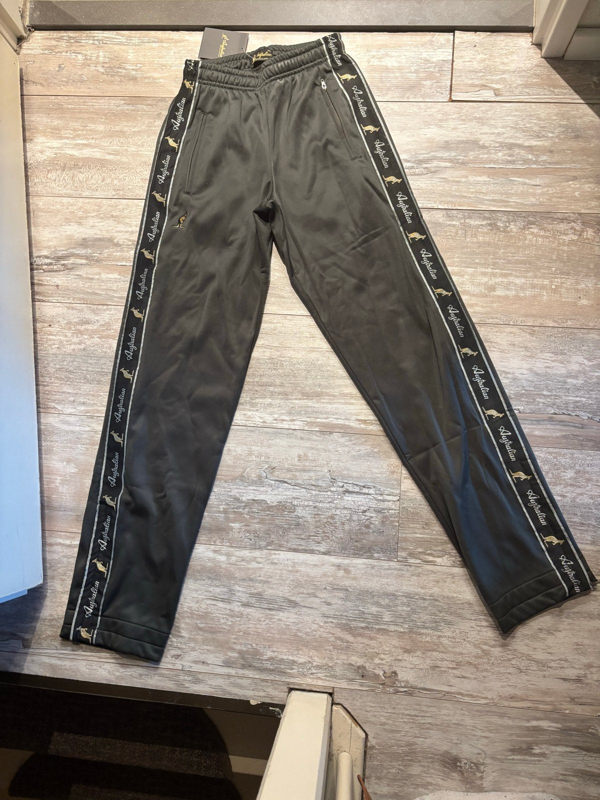 Australian trainingsbroek met logo band - Nieuw, Nieuw, Ophalen of Verzenden, Maat 46 (S) of kleiner, Groen